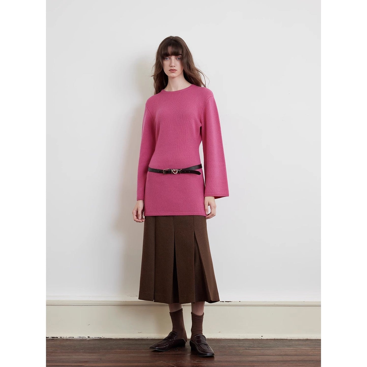 Autumn Sweet Cheese Merino Wool Sweater Firelady Fur
