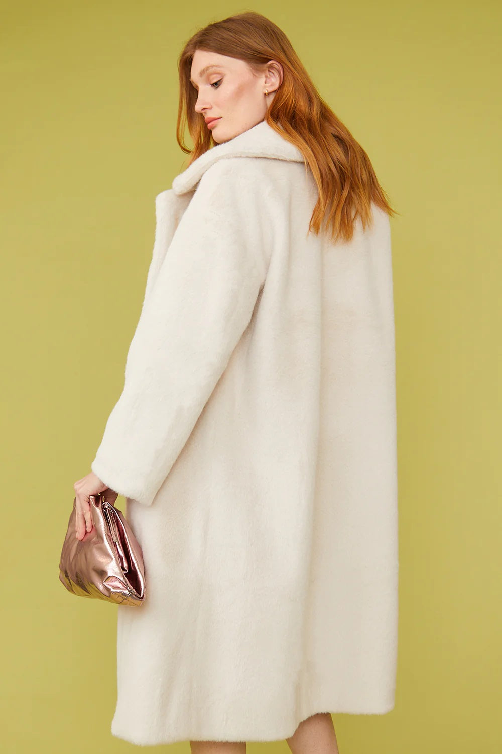 Cream Faux Fur Duchess Maxi Coat Buy Me Fur Ltd