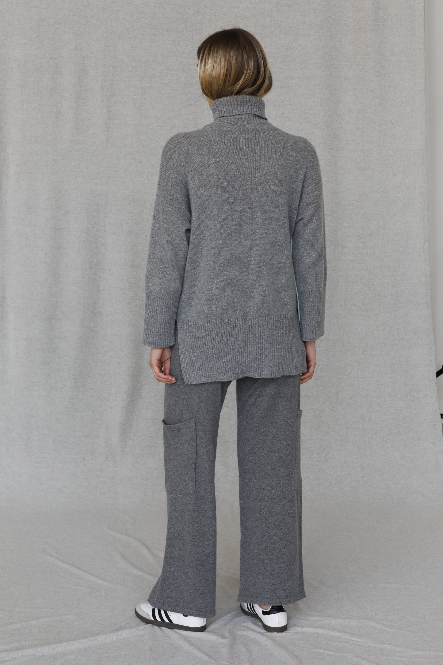 Marilu Knit Wool Pants Tenné