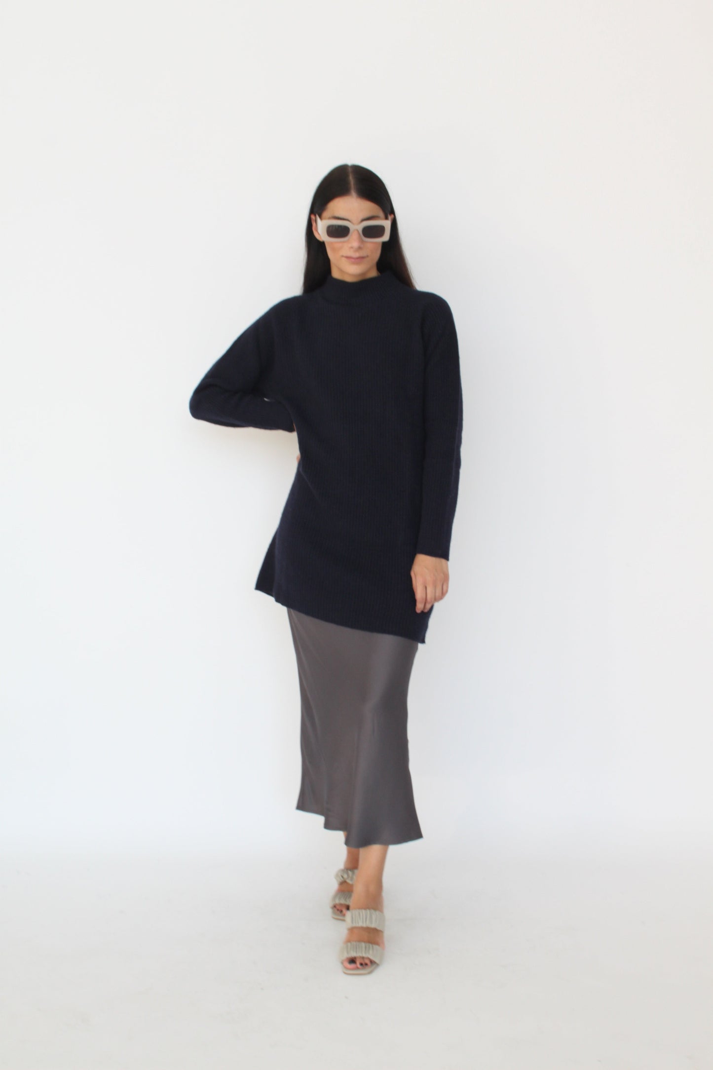 Cashmere-Blend Knit Dress Tenné