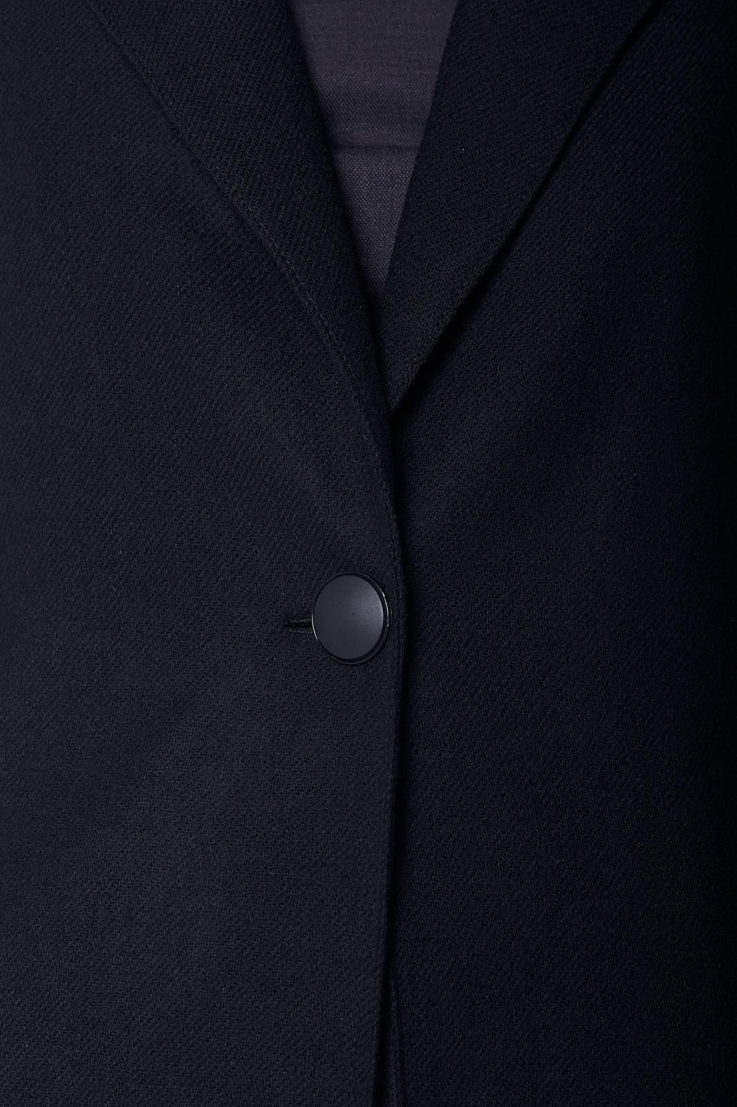 Worsted Flannel Long Trench Coat Le Réussi