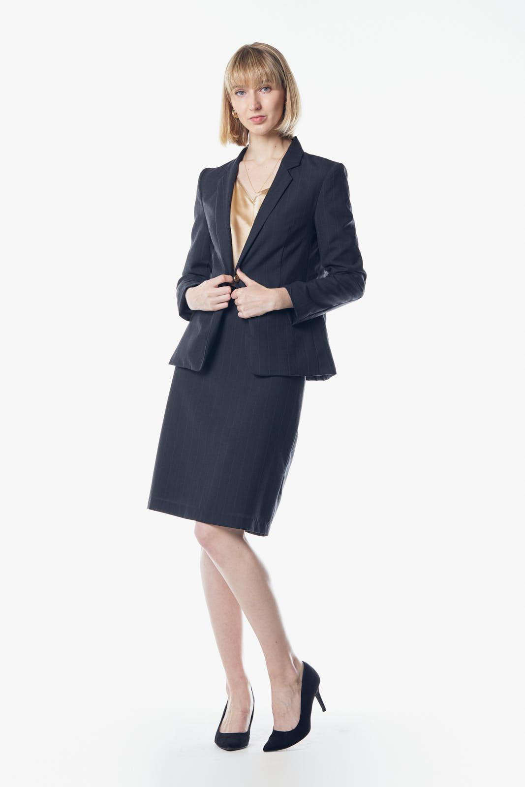 Tailoring Dark Grey Blazer Le Réussi