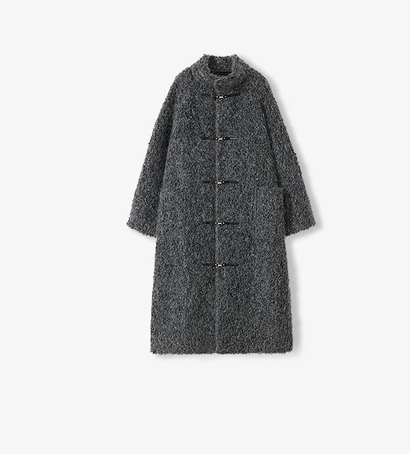Parisian Affair Long Fur Toggle Coat Firelady Fur