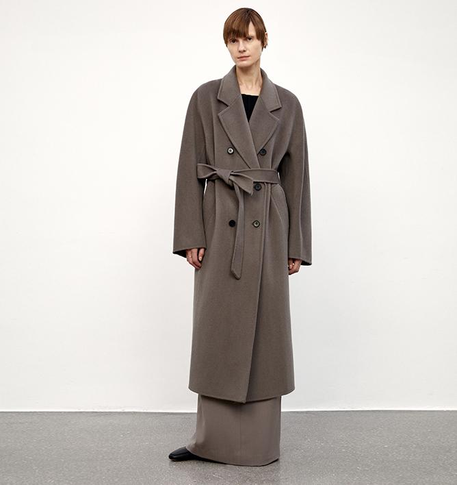 Desert Mirage Double-Breasted Coat Firelady Fur