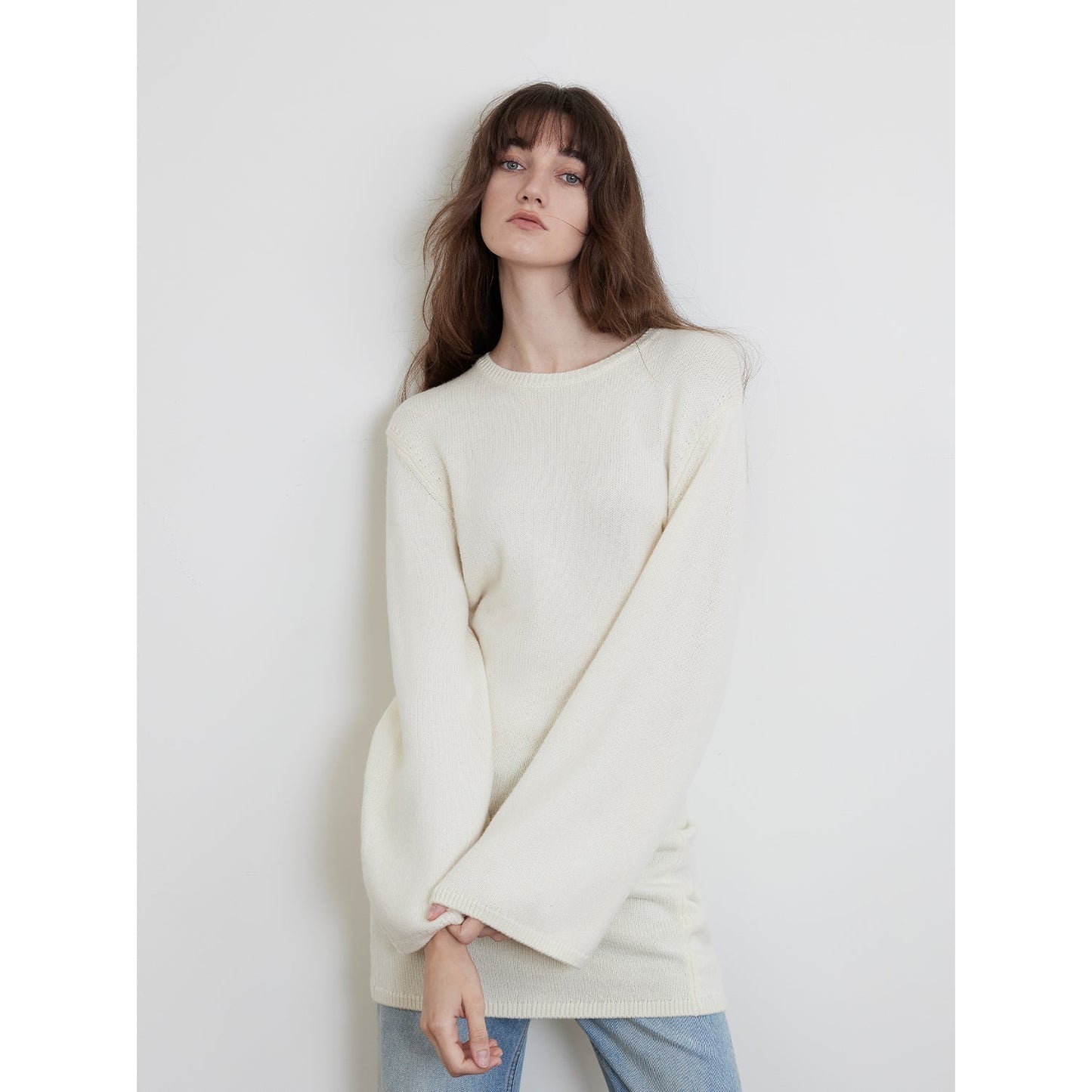 Autumn Sweet Cheese Merino Wool Sweater Firelady Fur