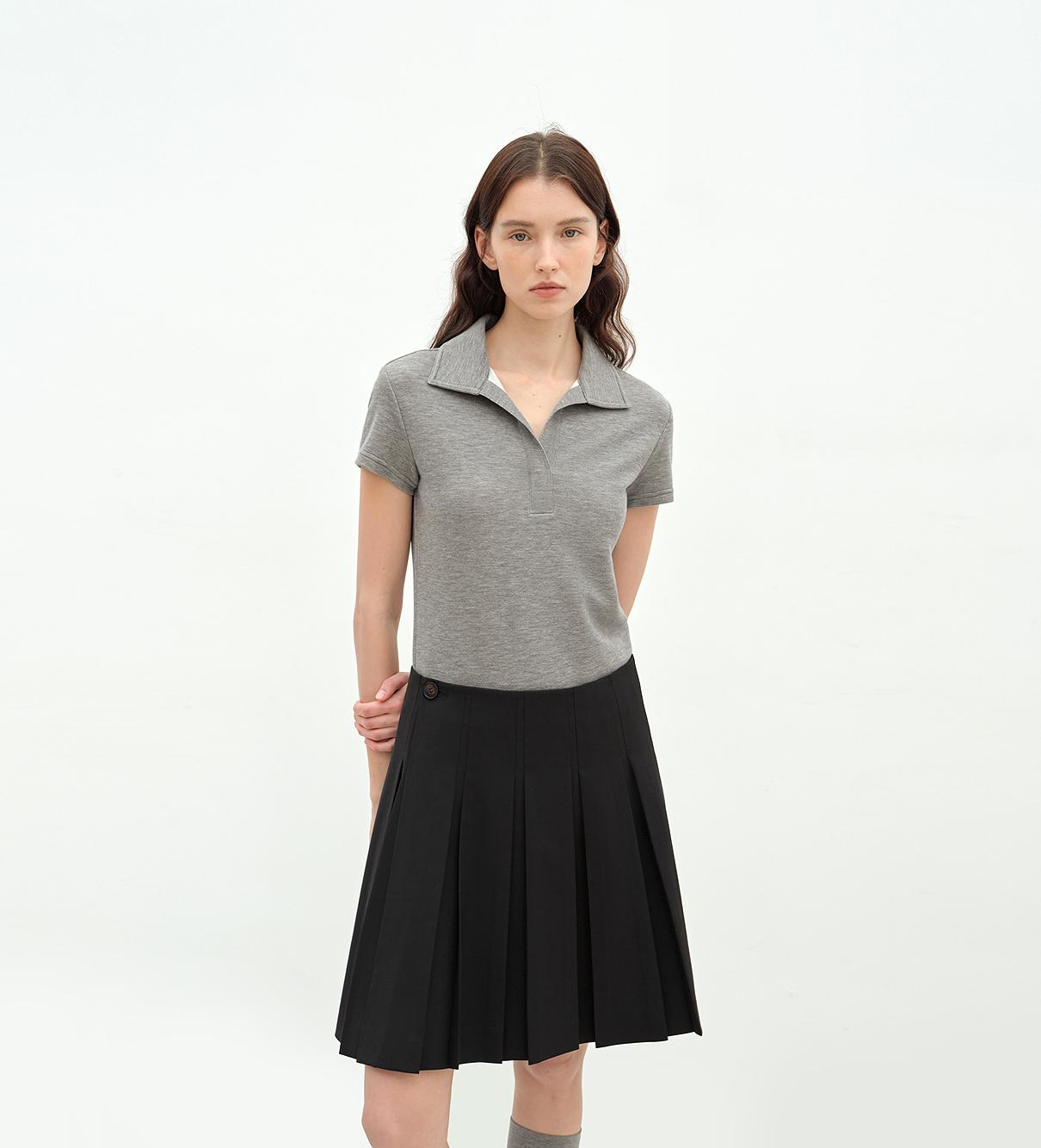 Dublin Slim Fit Lapel T-Shirt Firelady Fur
