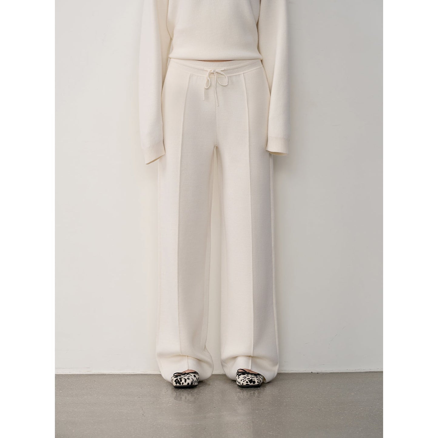 Wool Knit Hooded Set “Urban One” Firelady Fur