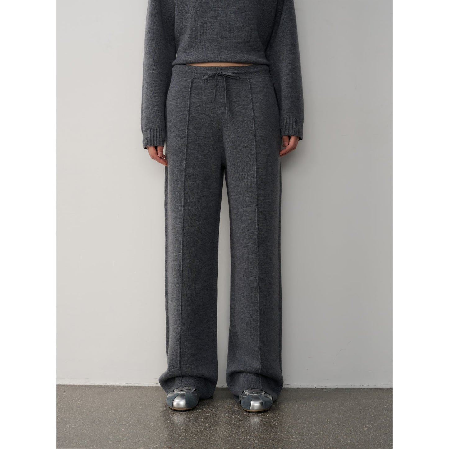 Wool Knit Hooded Set “Urban One” Firelady Fur
