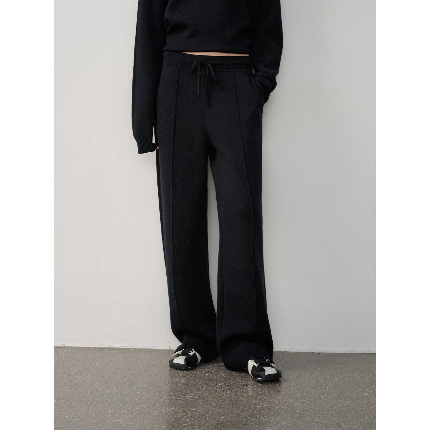 Wool Knit Hooded Set “Urban One” Firelady Fur
