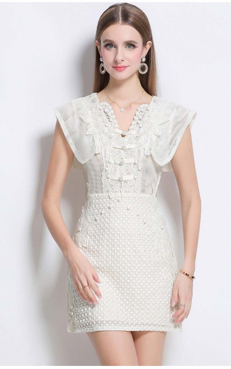 Blanche Cap Sleeve Dress DZA