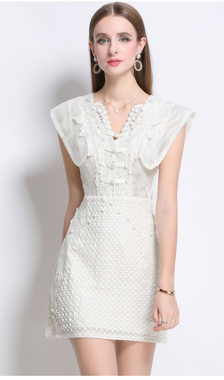 Blanche Cap Sleeve Dress DZA