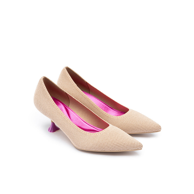 Classy Pointed Toe Kitten Heels MALOVE MZ