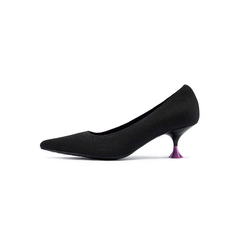 Classy Pointed Toe Kitten Heels MALOVE MZ