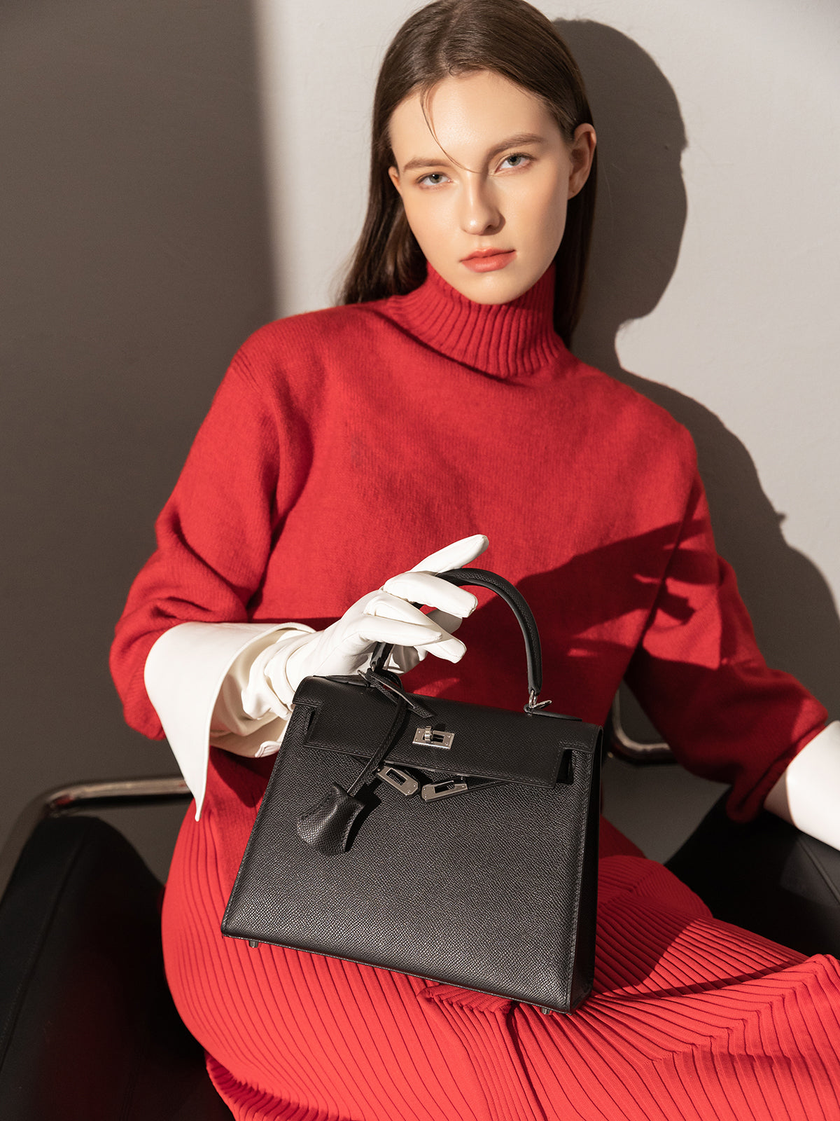Clifton Leather Top Handle Bag Cilela