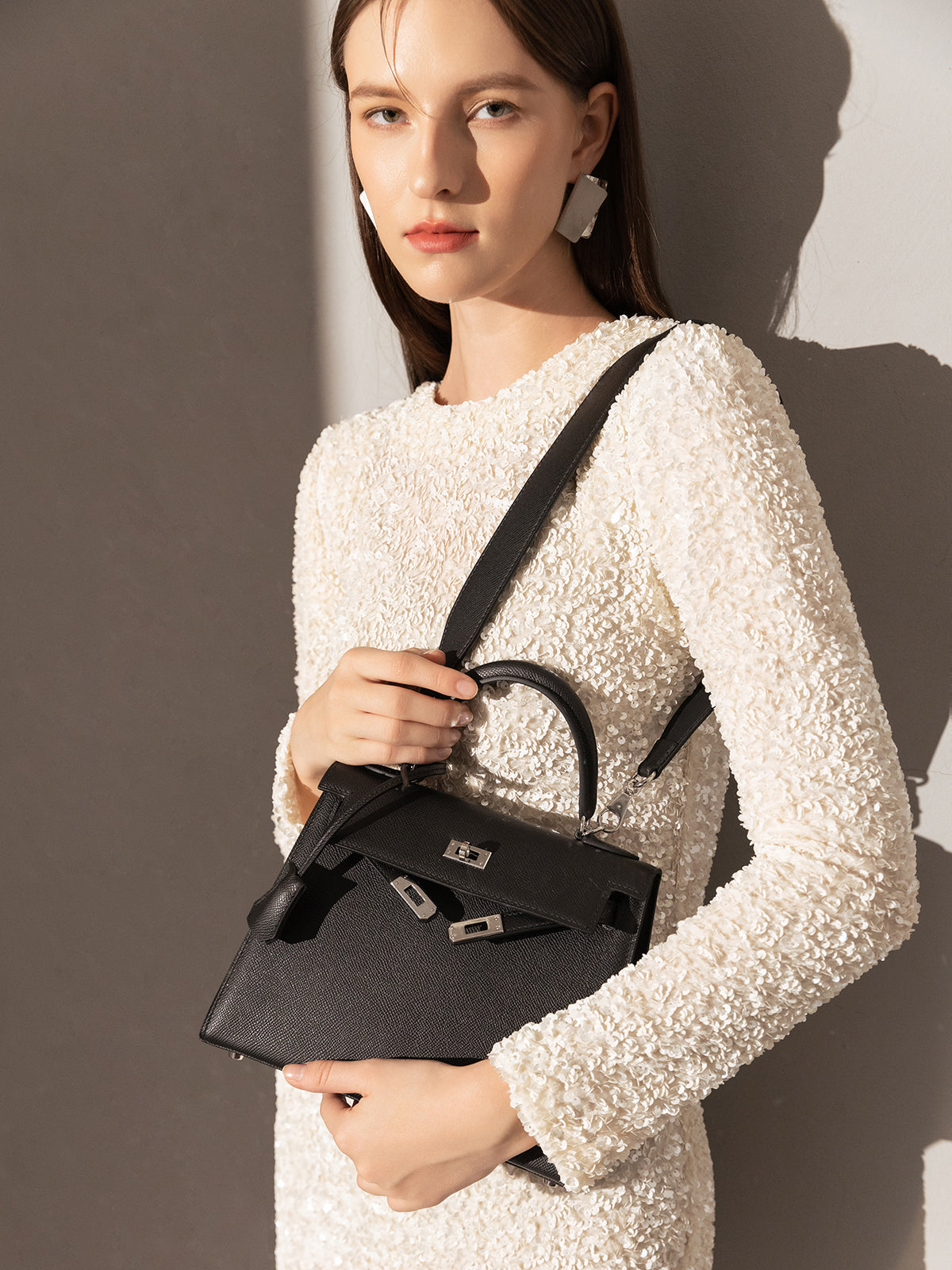 Clifton Leather Top Handle Bag Cilela