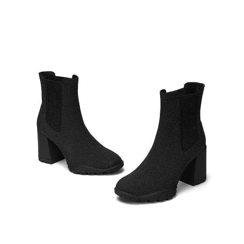 Block Heel Chelsea Boots MALOVE MZ