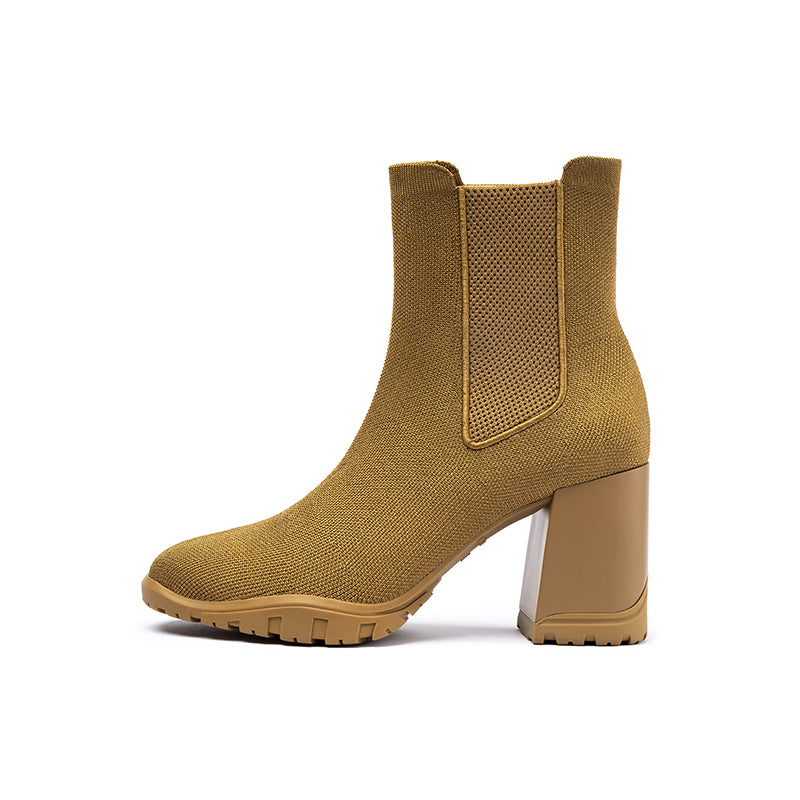 Block Heel Chelsea Boots MALOVE MZ