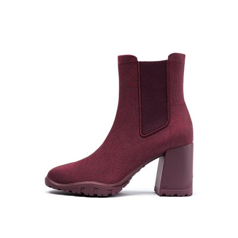 Block Heel Chelsea Boots MALOVE MZ