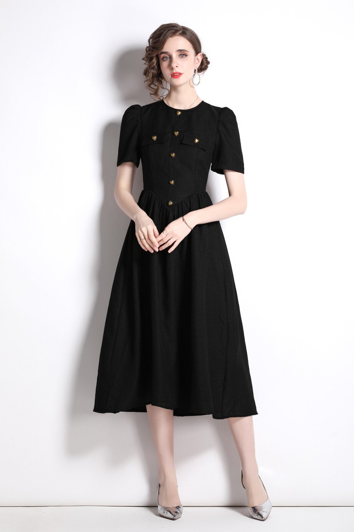 Elegant Black Dress DZA