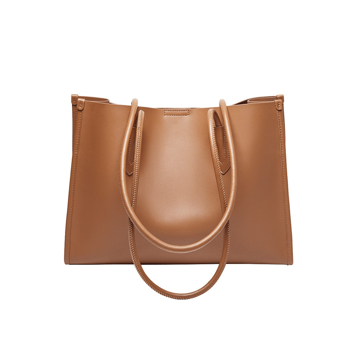 Leather Commuter Tote Bag Nalandu