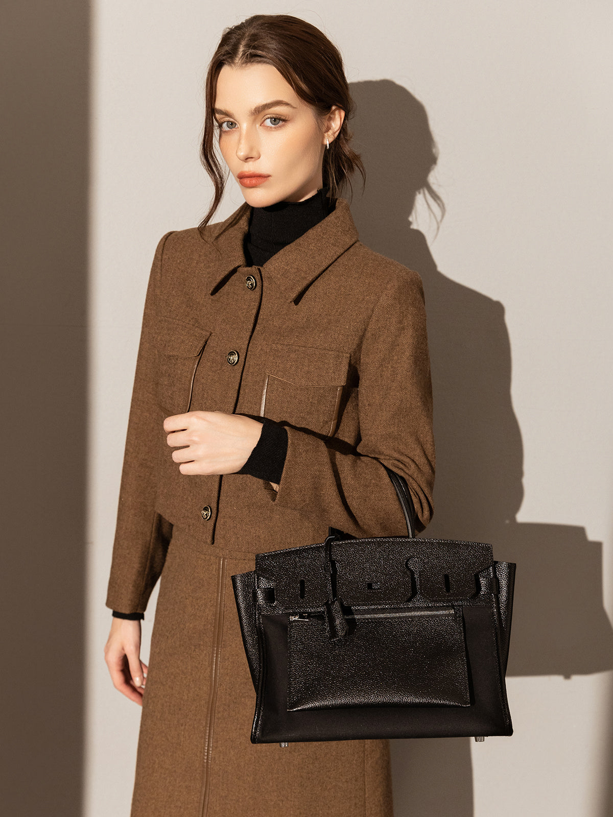 Lyon Leather Tote Bag Cilela