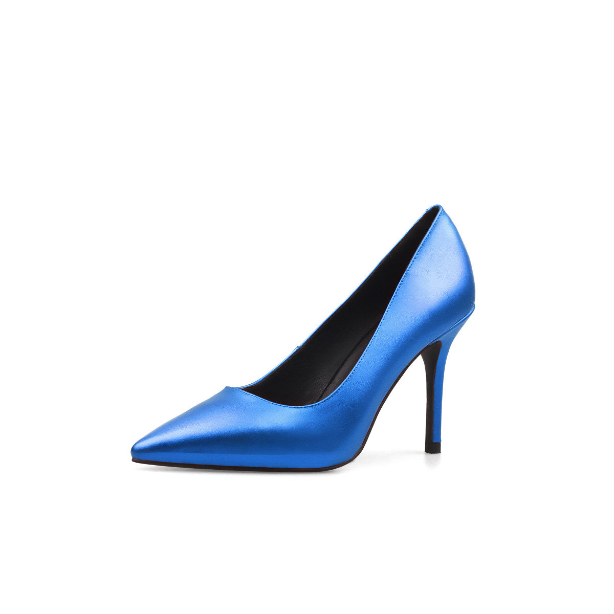 Metallic Point Toe Pumps Jady Rose