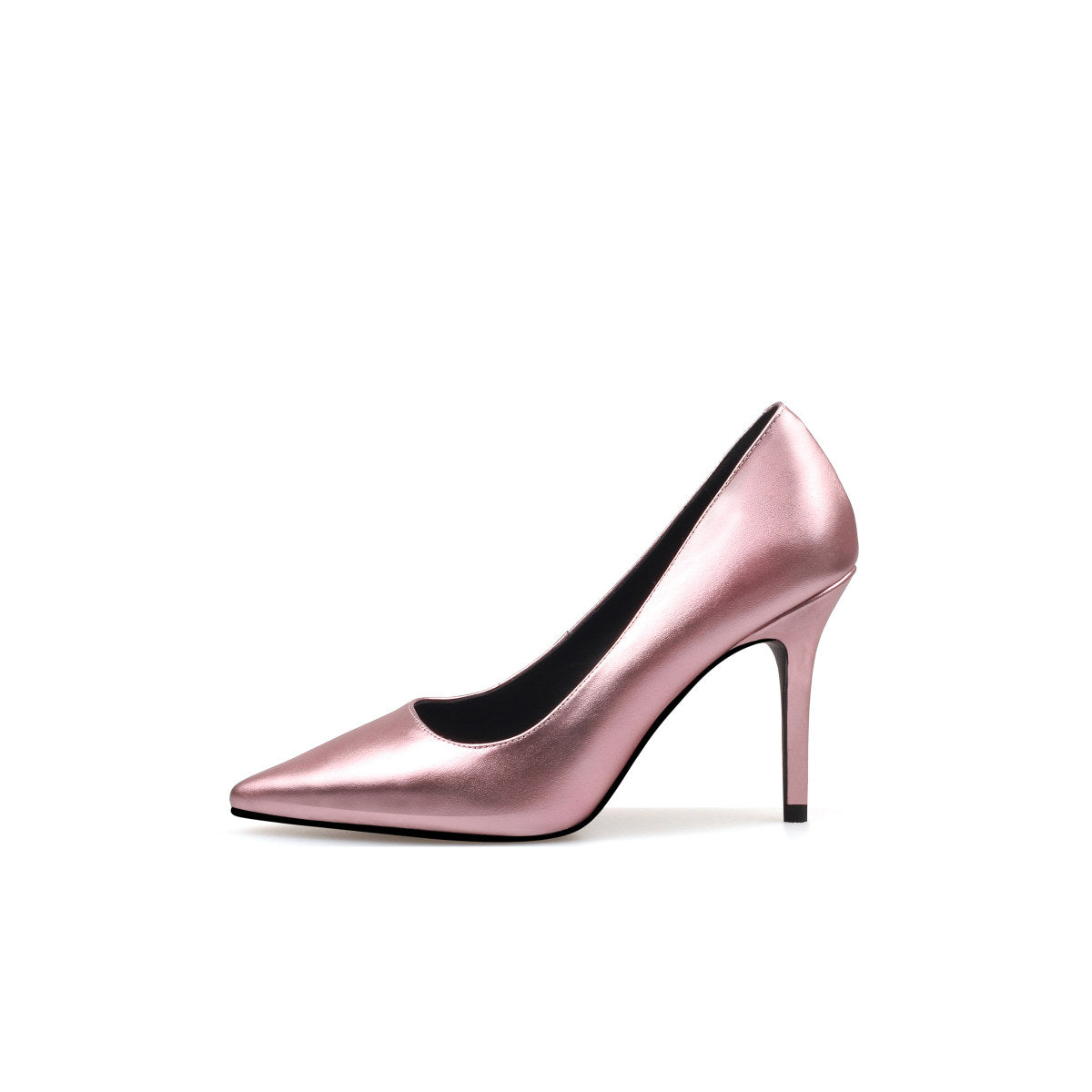 Metallic Point Toe Pumps Jady Rose