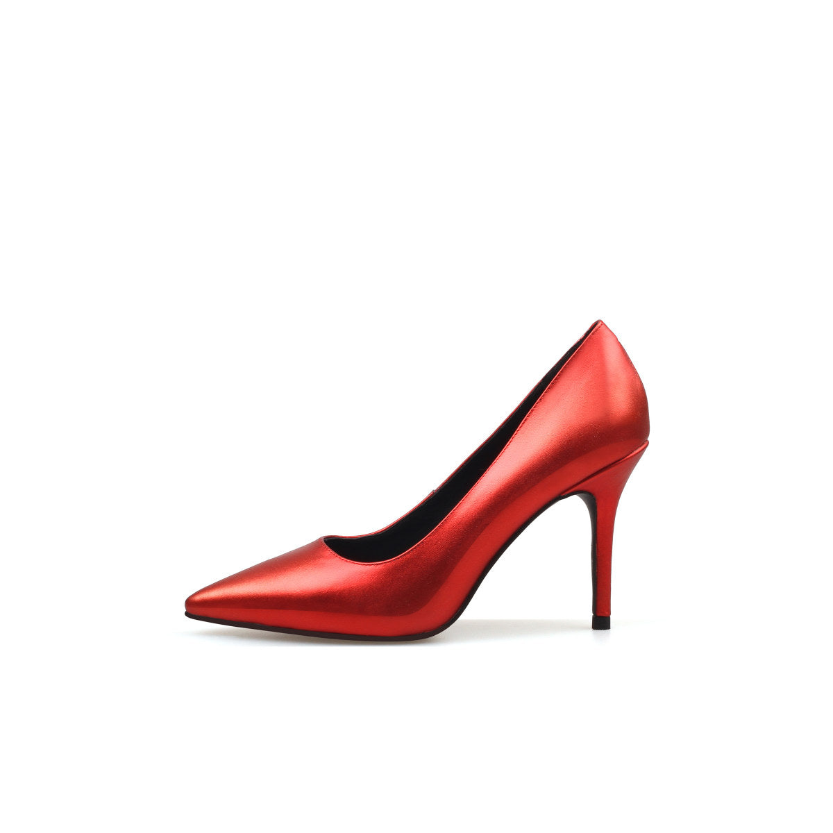Metallic Point Toe Pumps Jady Rose