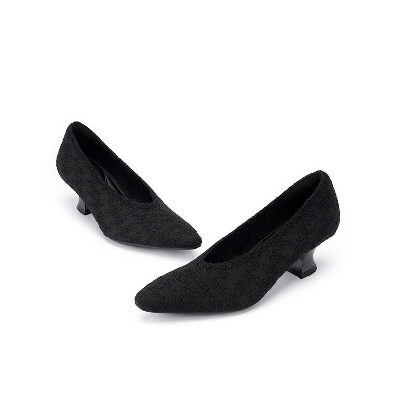 Elegant Block Heel Pumps MALOVE MZ