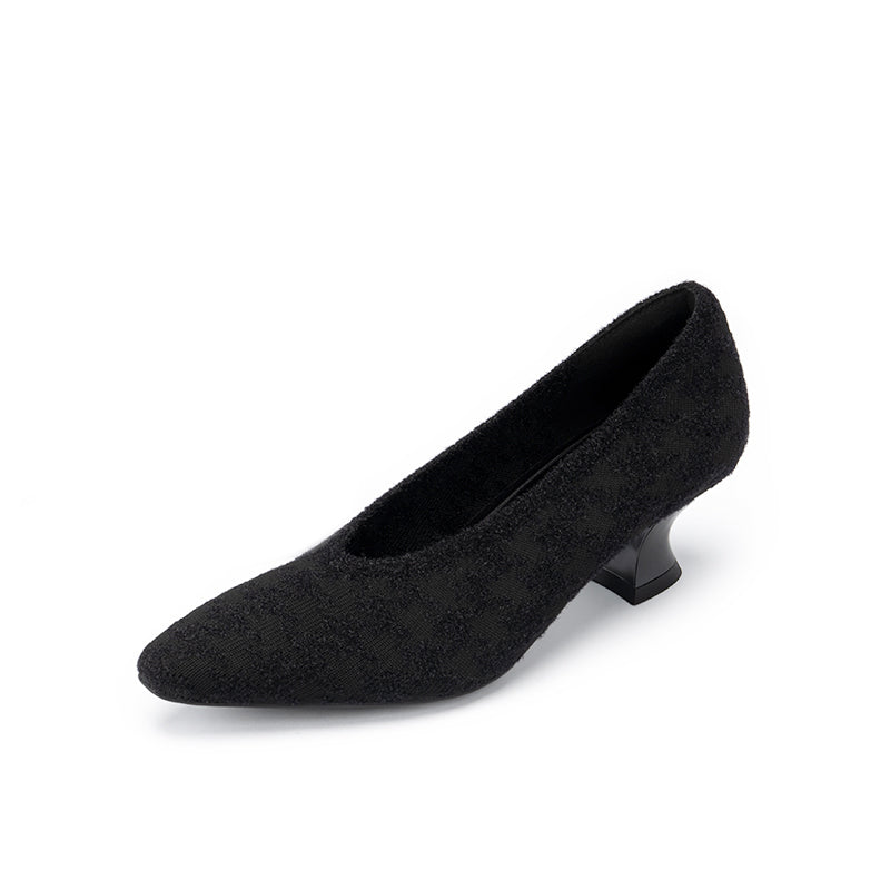 Elegant Block Heel Pumps MALOVE MZ