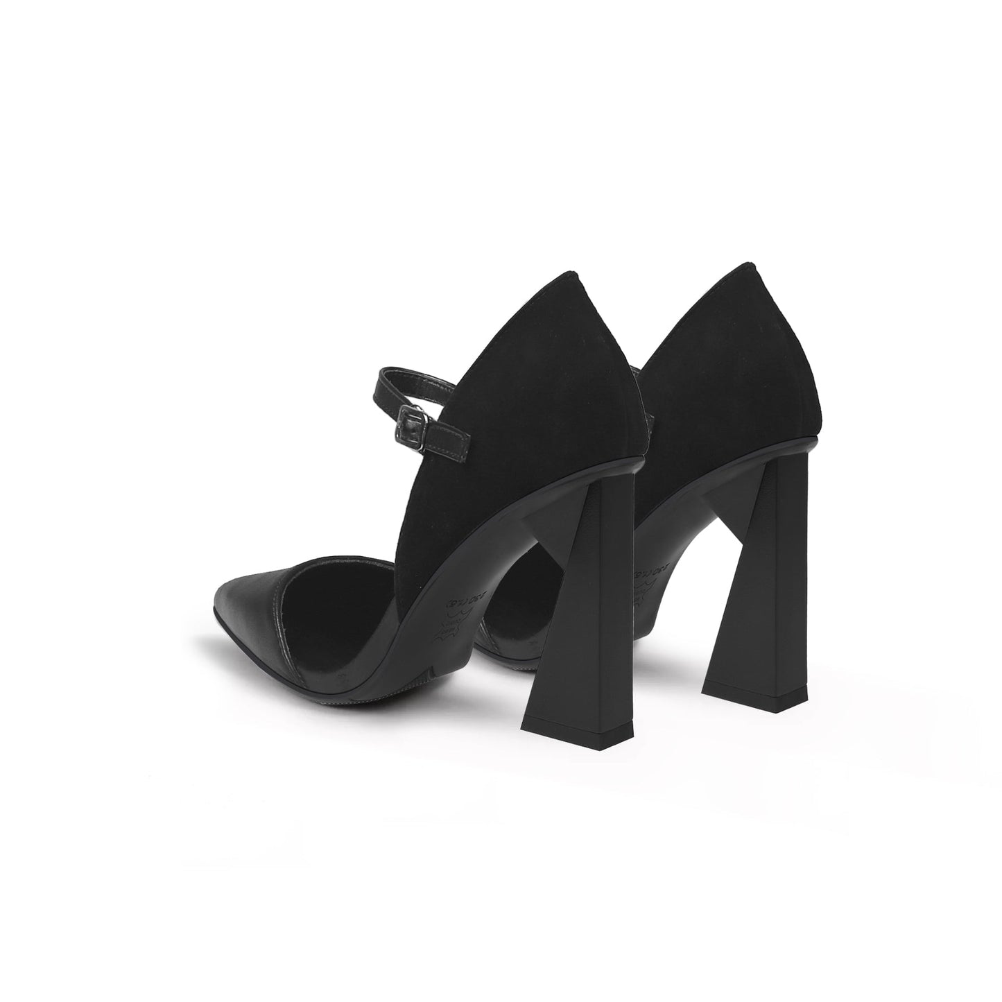 Ankle Strap Trape Heel Pumps Jady Rose