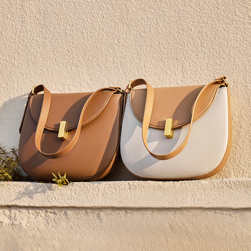 Saddle Leather Crossbody Bag Nalandu
