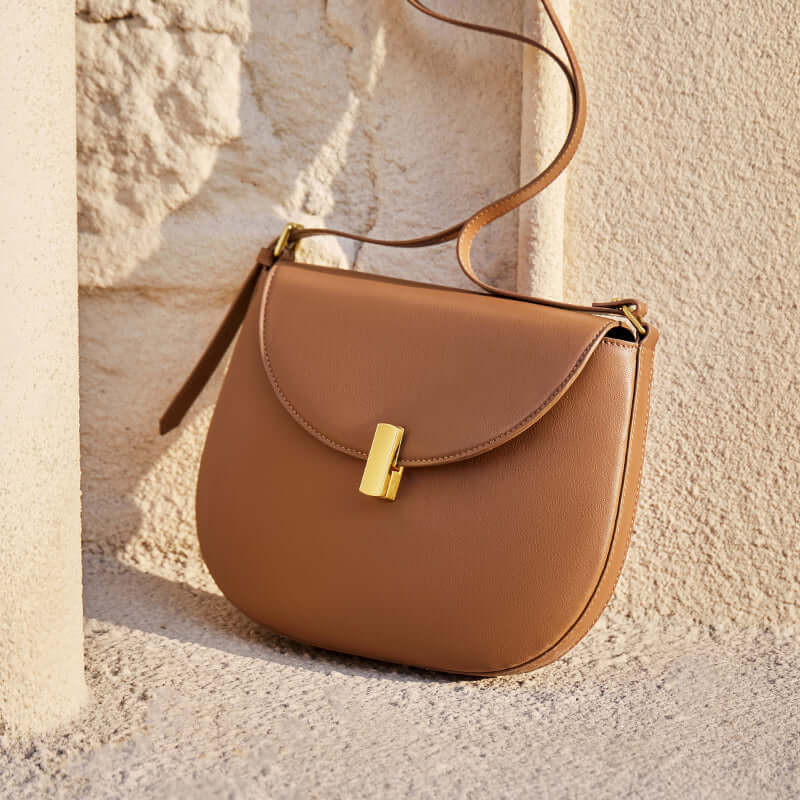 Saddle Leather Crossbody Bag Nalandu