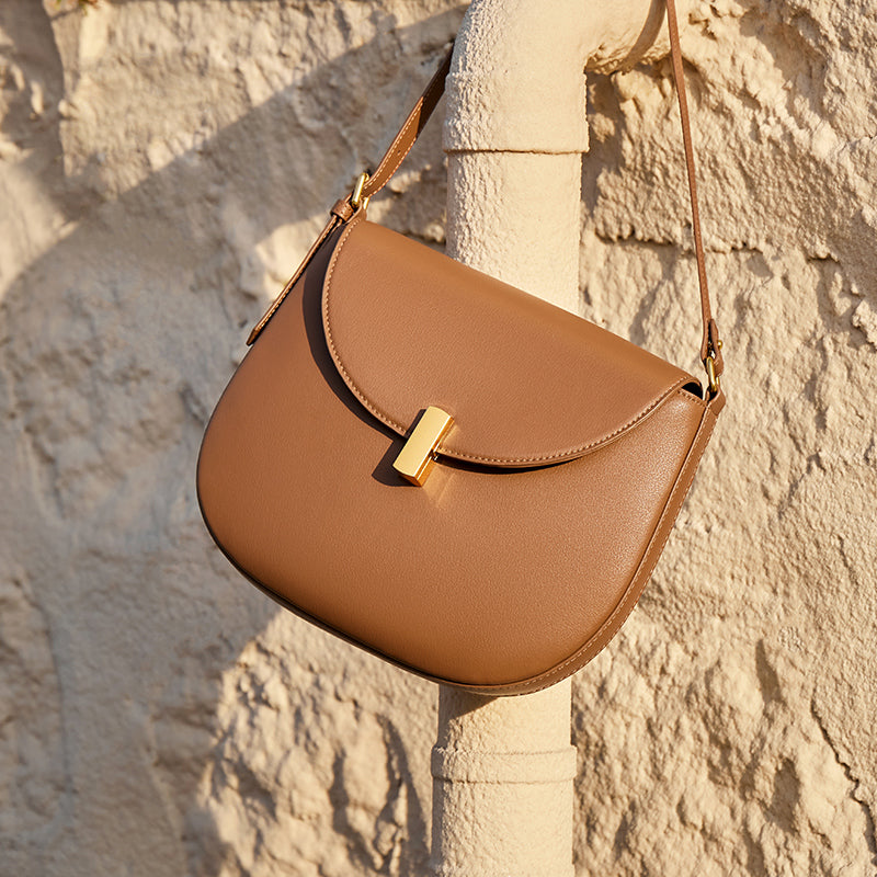 Saddle Leather Crossbody Bag Nalandu