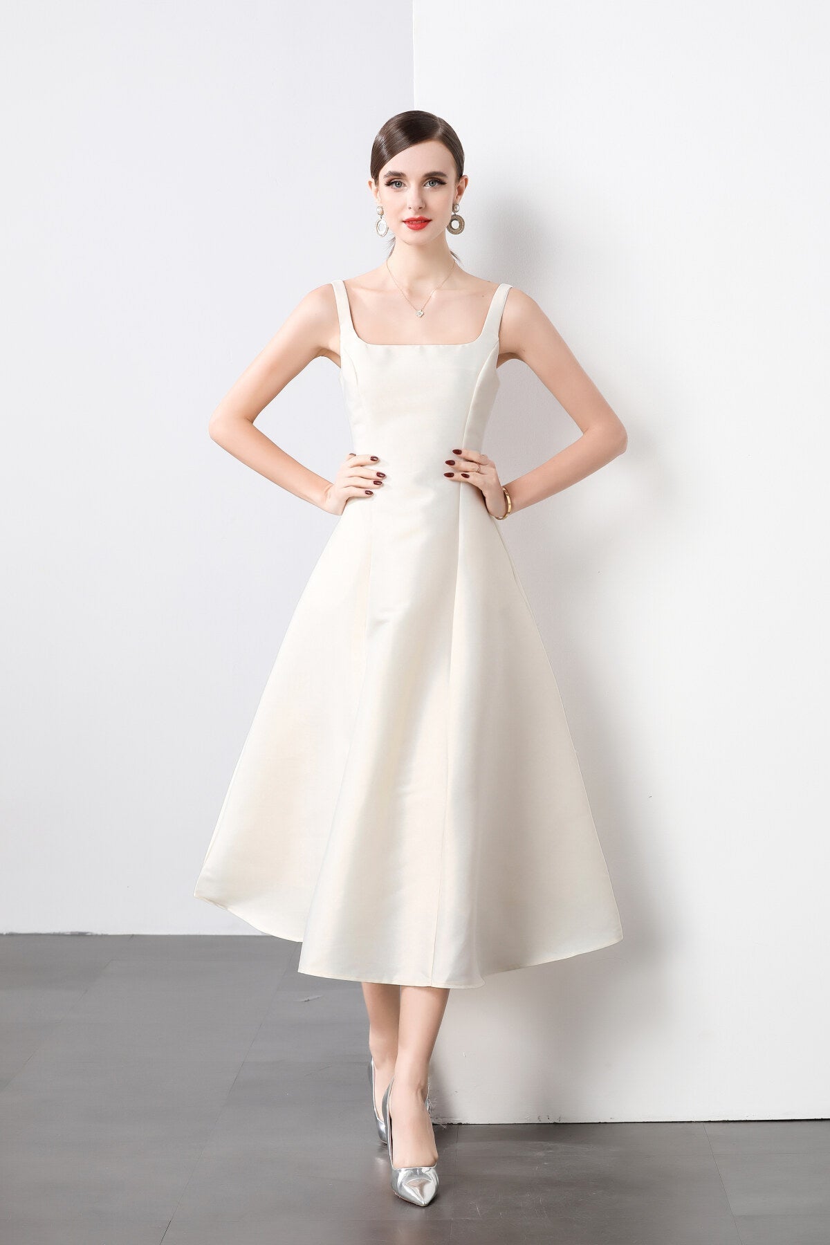 Long Flared Ballerina Dress DZA