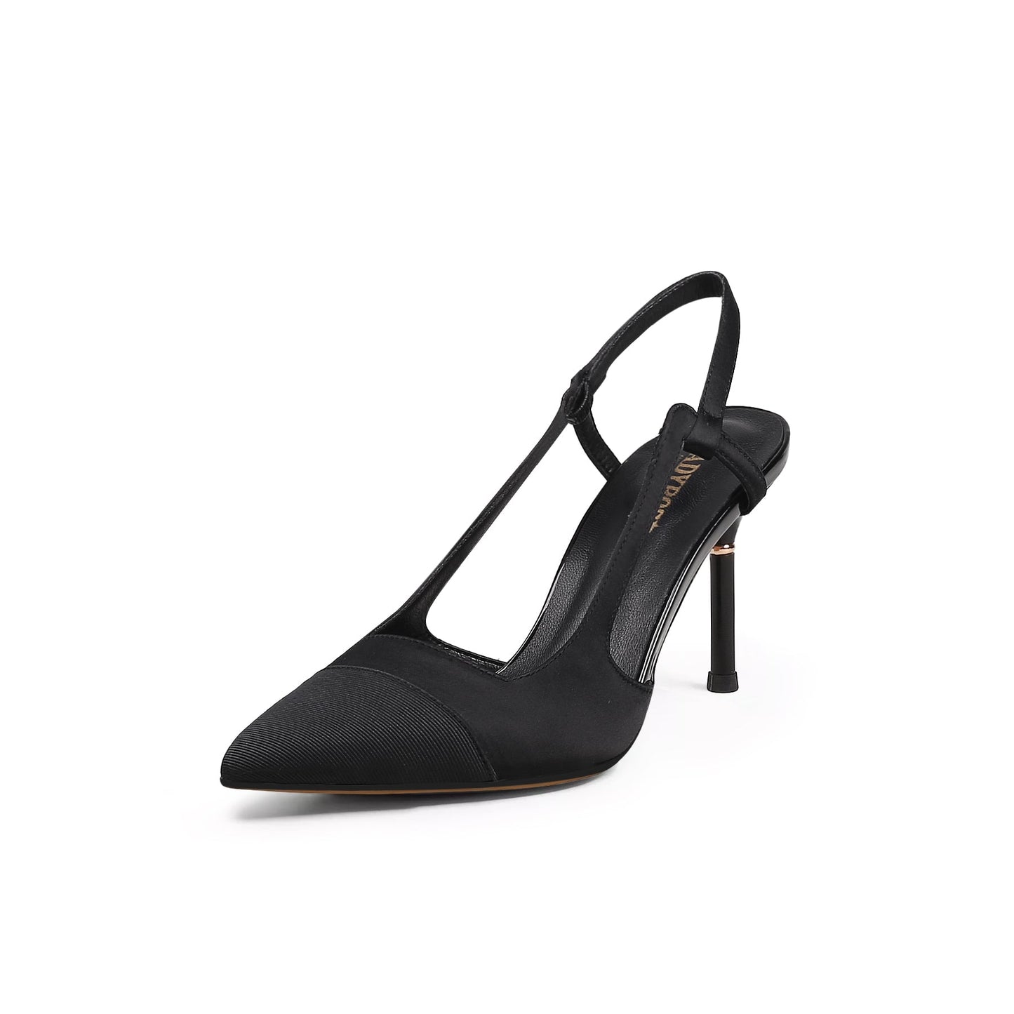 Suede Slingback Kitten Pumps Jady Rose