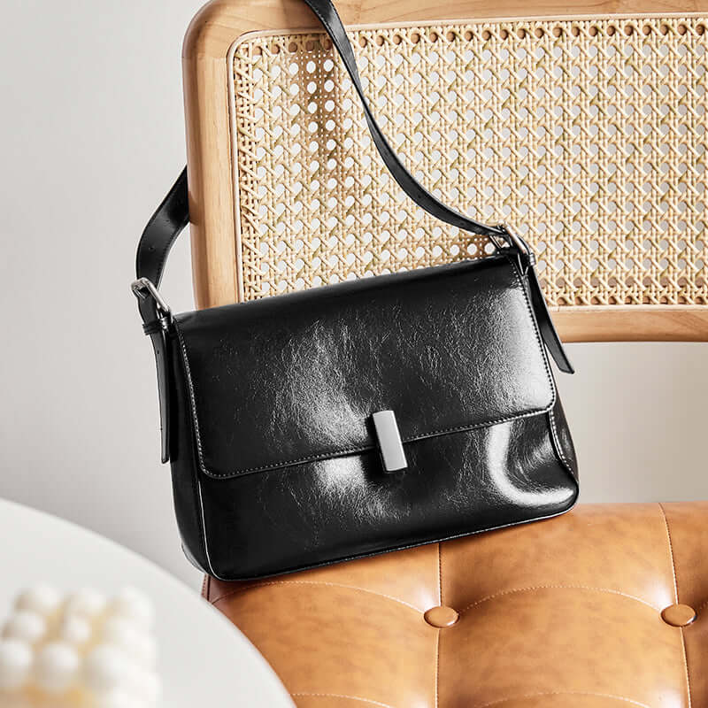 Calf Leather Crossbody Bag Nalandu