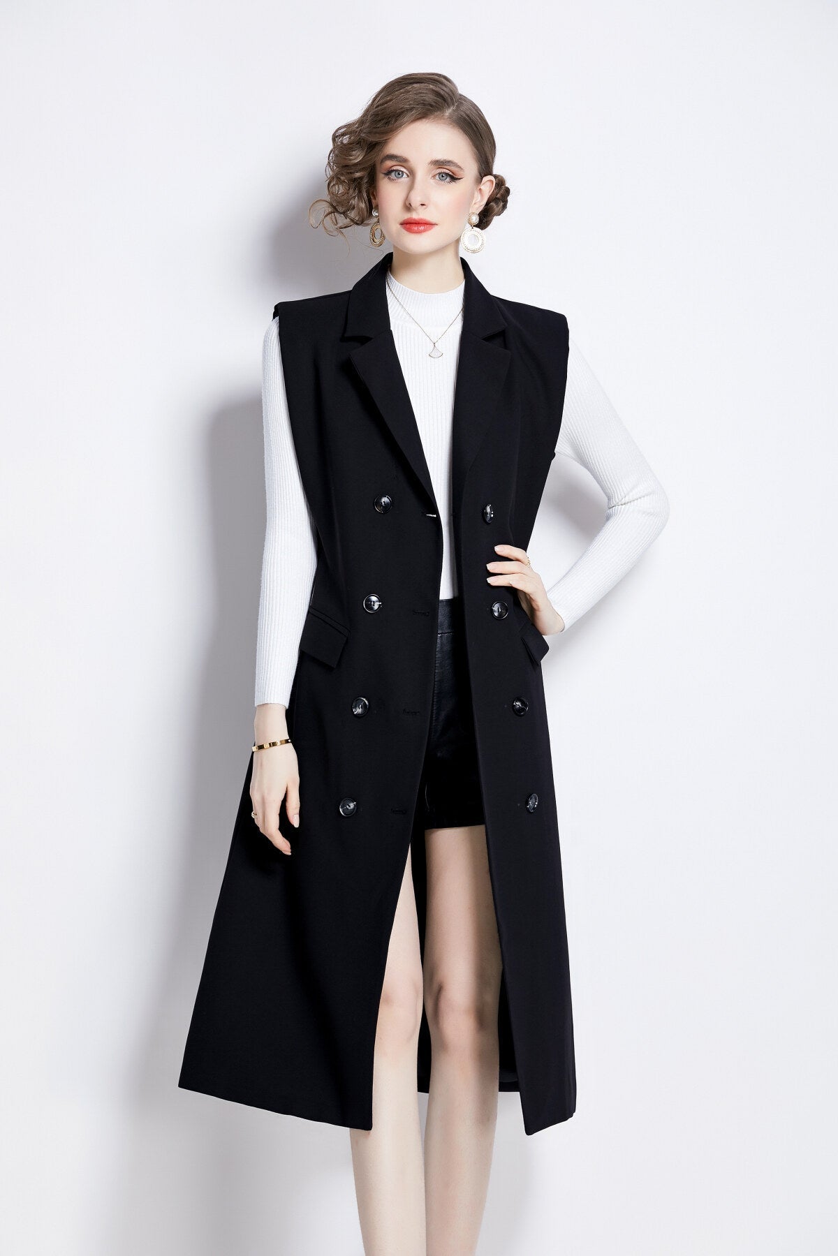Double-Breasted Blazer Dress DZA