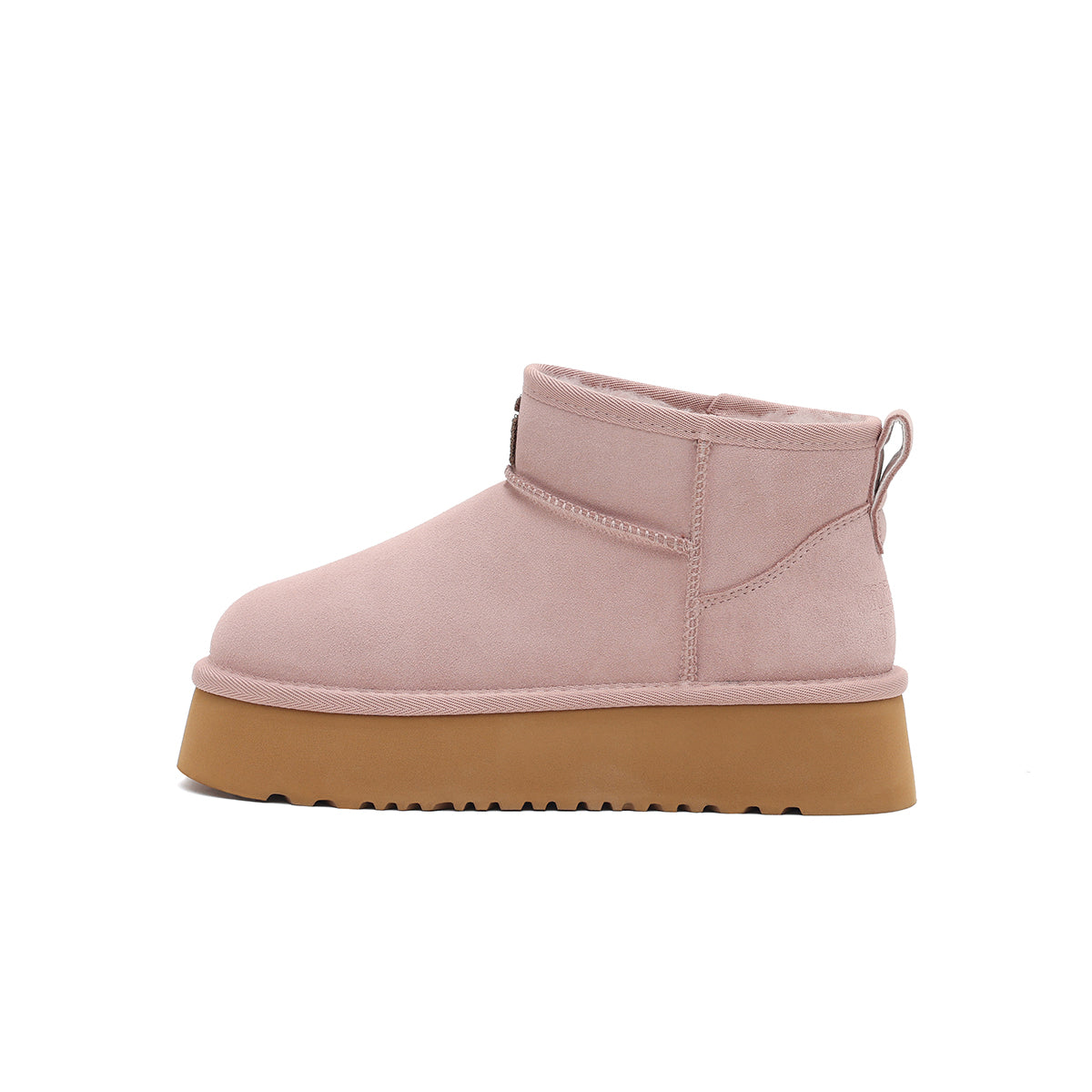 Fleece-Lined Ankle Snow Boots Masoomake