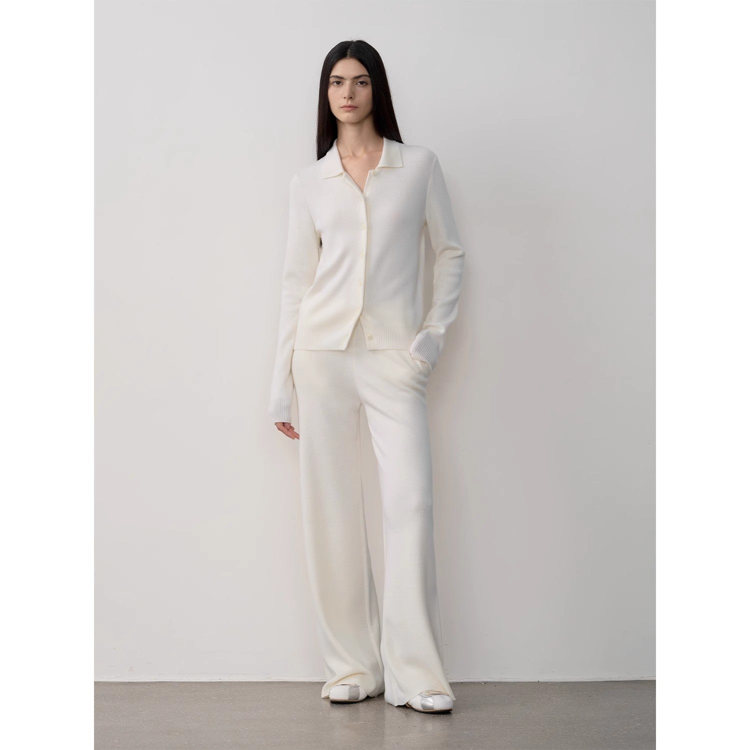 Merino Wool Knit Set Firelady Fur