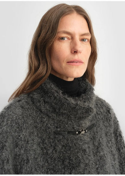 Parisian Affair Long Fur Toggle Coat Firelady Fur