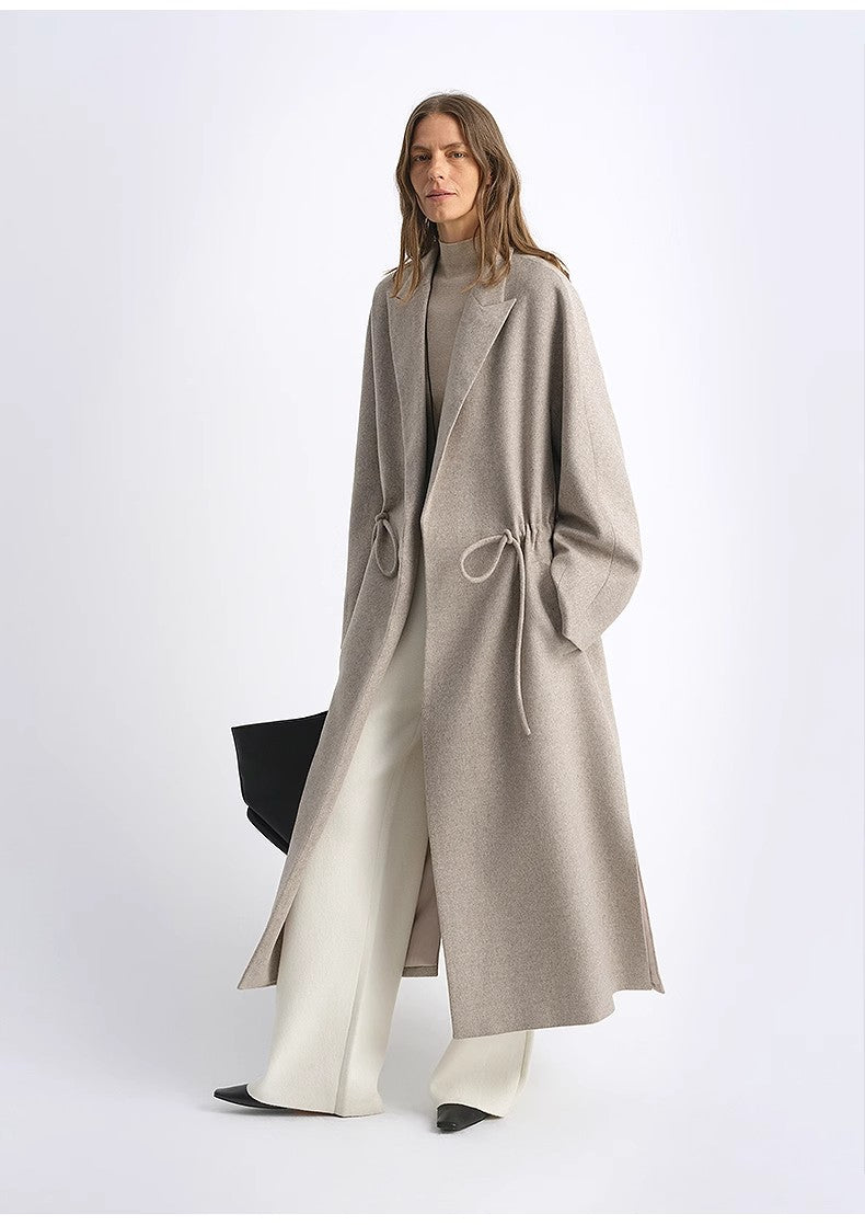 Desert Heart Wool Mid-Length Coat Firelady Fur