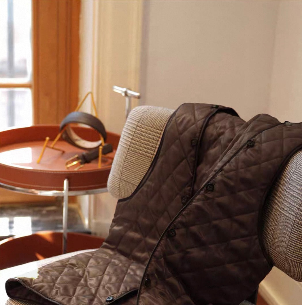 „L'Ereder“ | 880g Heavyweight Wollmantel inklusive Weste | 100% Wolle