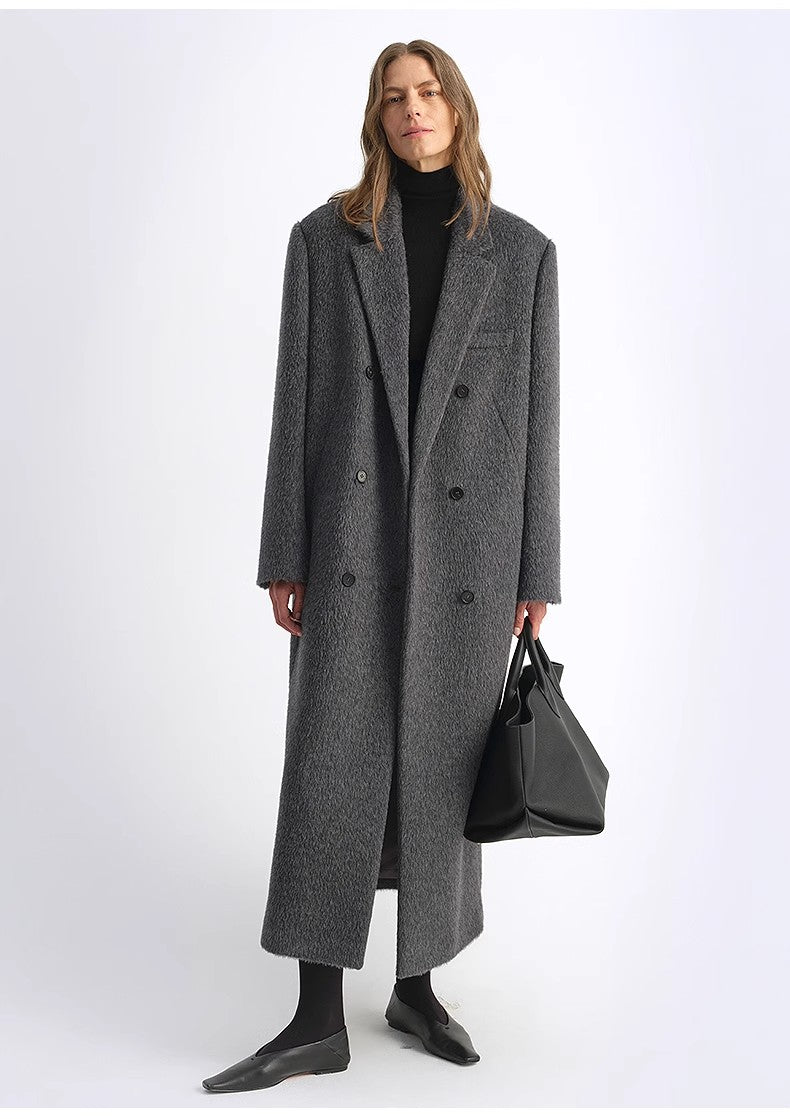 Opium Nights Double-Breasted Blazer Coat Firelady Fur