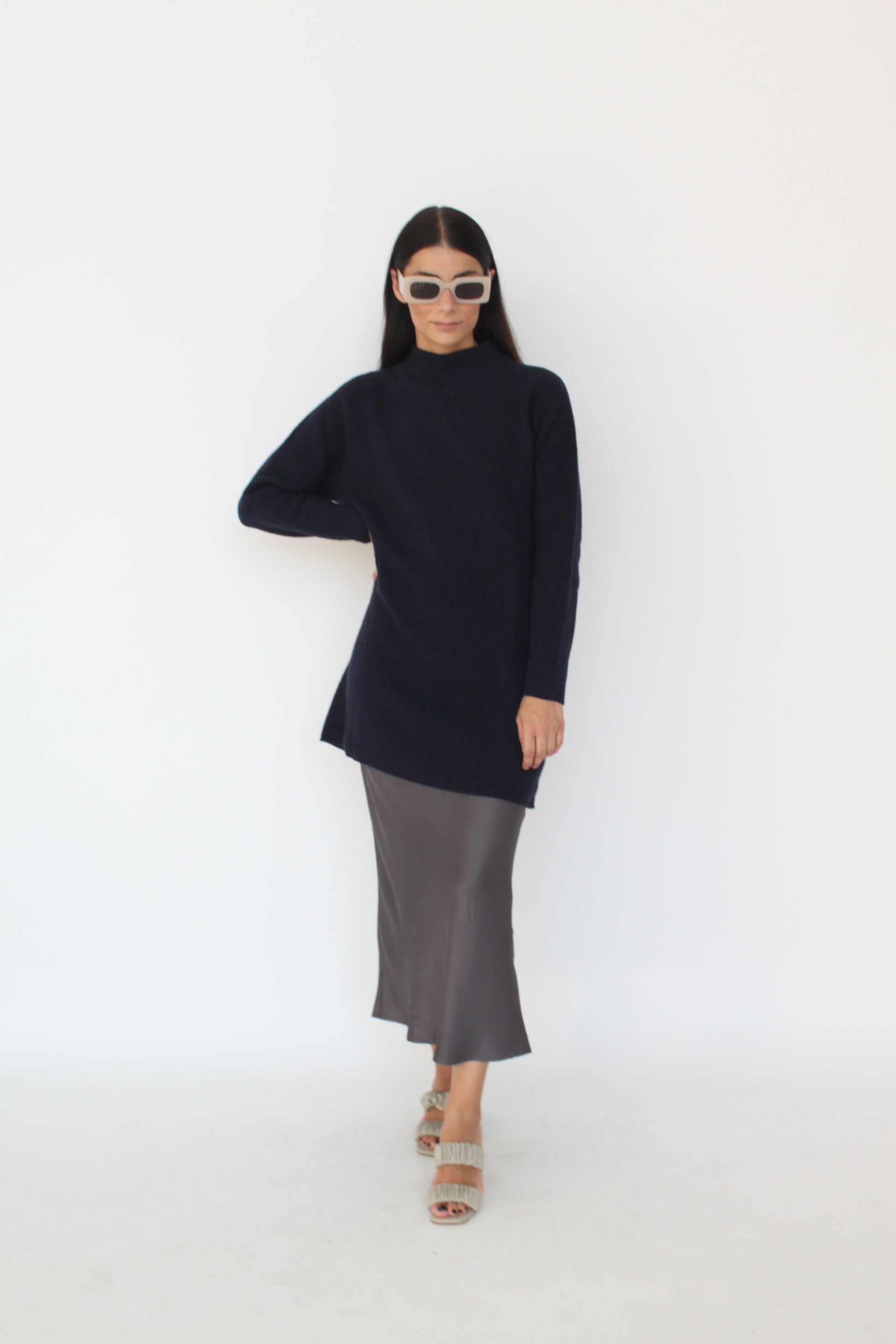 Cashmere-Blend Knit Dress Tenné