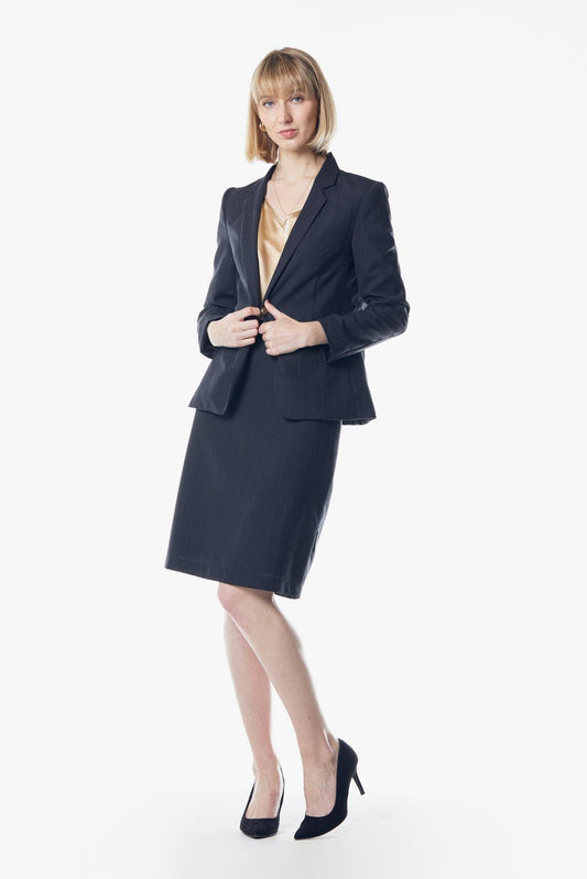 Tailoring Dark Grey Blazer Le Réussi