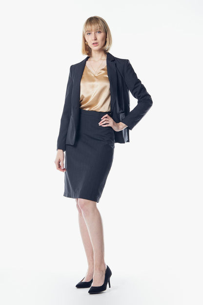 Tailoring Dark Grey Blazer Le Réussi