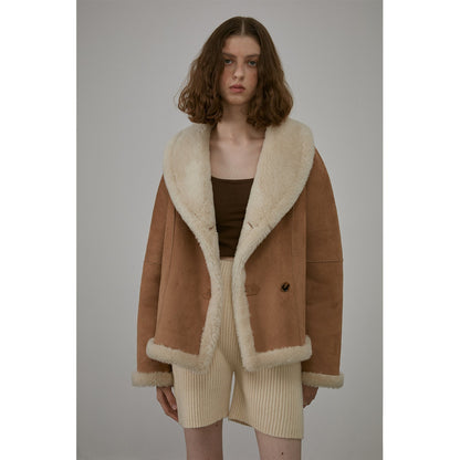 Bella Poetry Reversible Shearling Jacket Firelady Fur