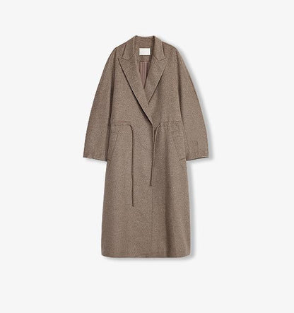 Desert Heart Wool Mid-Length Coat Firelady Fur