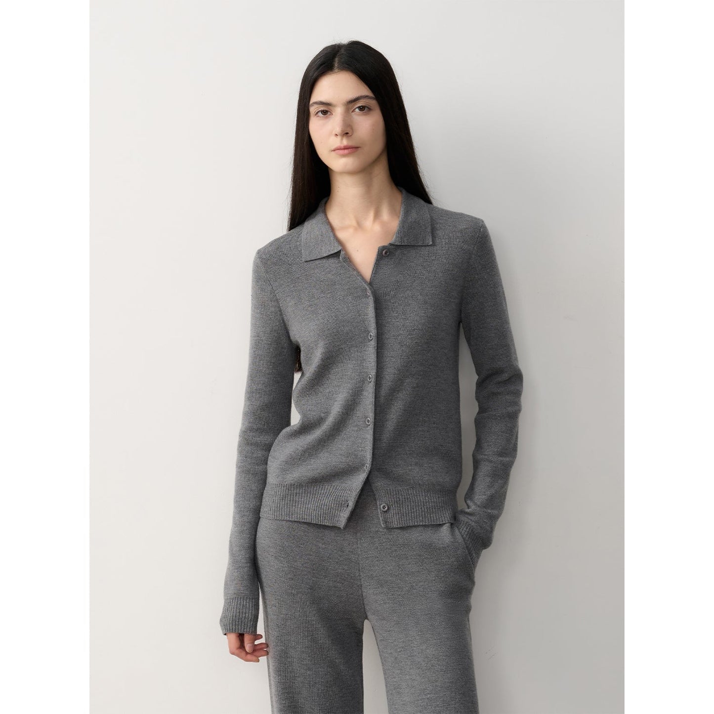 Merino Wool Knit Set Firelady Fur